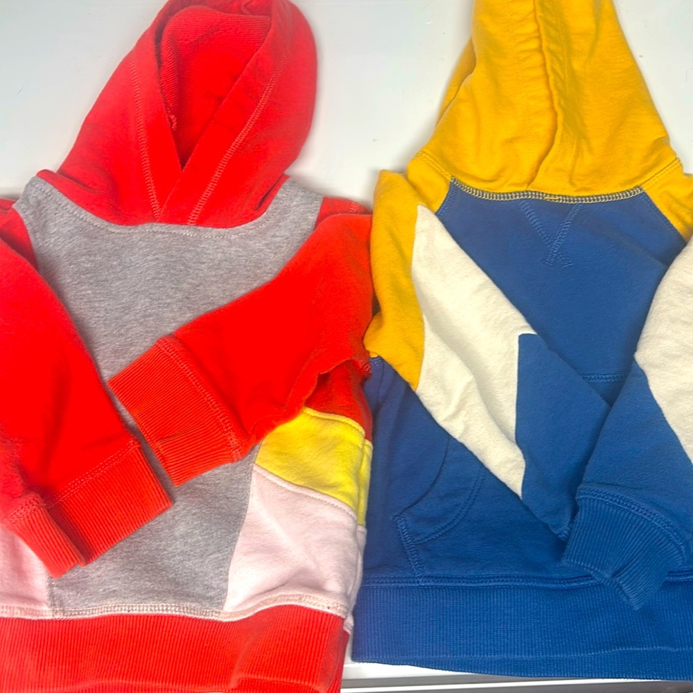 Set of 2 Hanna Andersson hoodies 2t